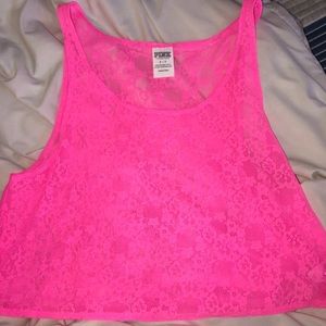 New small PINK TANK TOP